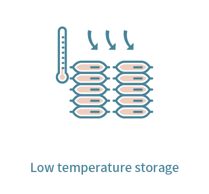 Low temperature storage